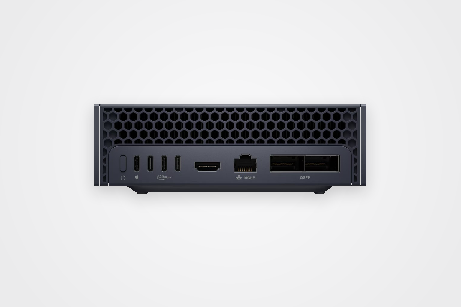 Rear connections of Dell Pro Max with GB10.