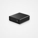 HP ZGX Nano compact AI station viewed from the front.